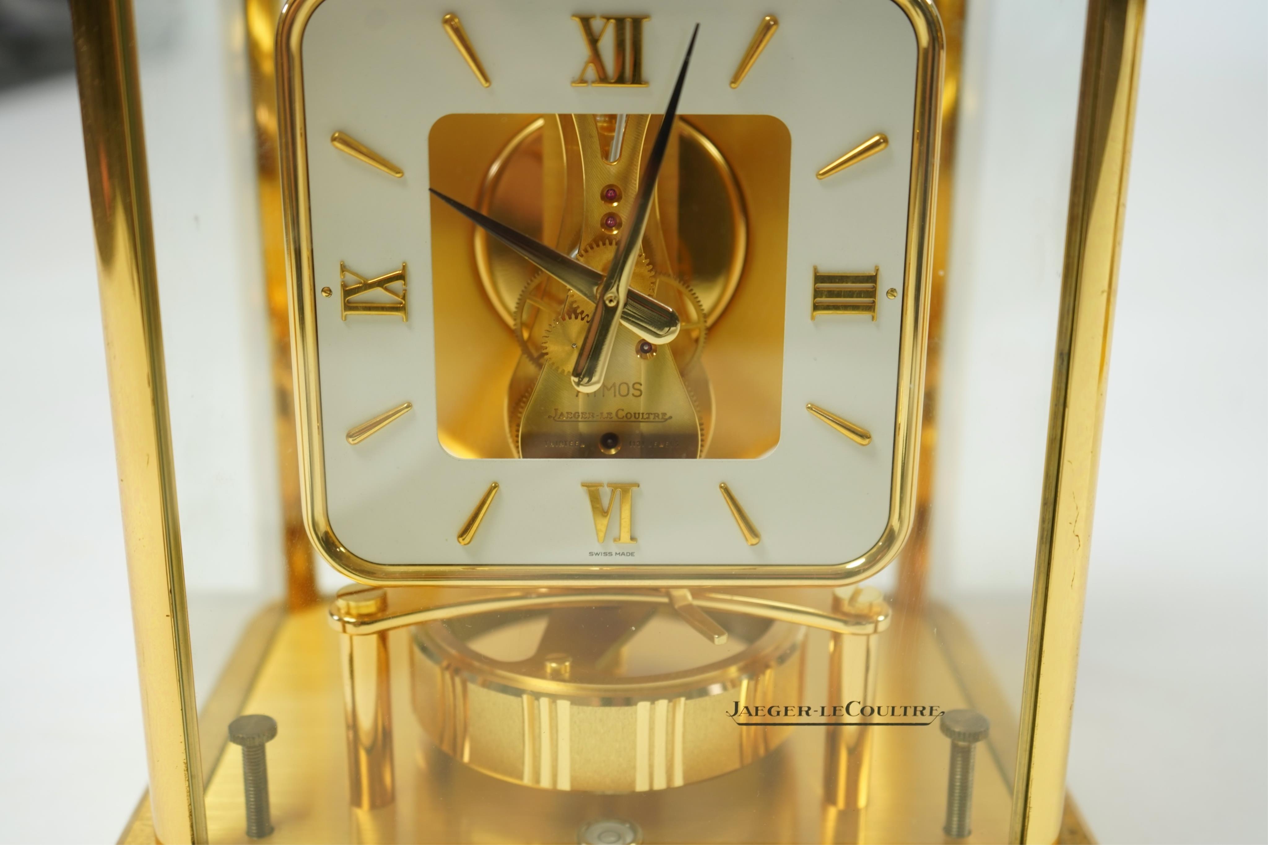 A Jaeger-LeCoultre Atmos clock